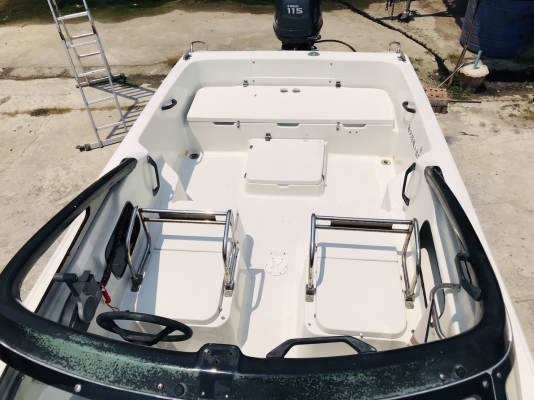 ขายเรือ Nissan 21 ฟุต เครื่อง Yamaha Four Stroke 115 แรง หัวฉีด