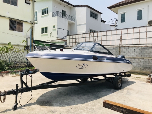 ขายเรือ Nissan 21 ฟุต เครื่อง Yamaha Four Stroke 115 แรง หัวฉีด