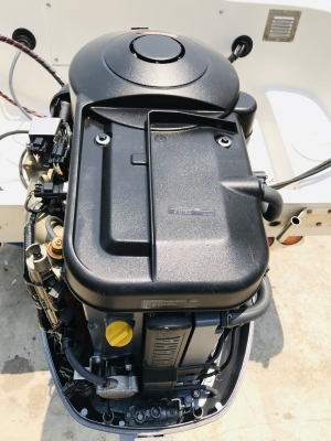 ขายเรือ Nissan 21 ฟุต เครื่อง Yamaha Four Stroke 115 แรง หัวฉีด