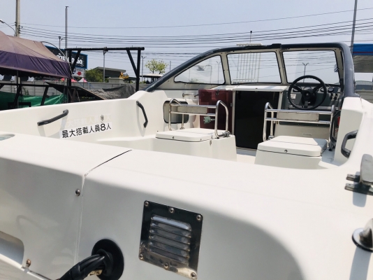 ขายเรือ Nissan 21 ฟุต เครื่อง Yamaha Four Stroke 115 แรง หัวฉีด