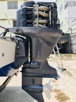 ขายเรือ Nissan 21 ฟุต เครื่อง Yamaha Four Stroke 115 แรง หัวฉีด