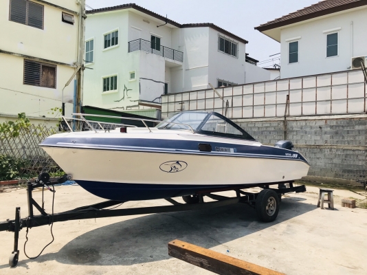 ขายเรือ Nissan 21 ฟุต เครื่อง Yamaha Four Stroke 115 แรง หัวฉีด
