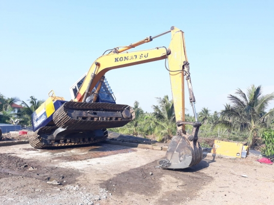 Komatsu Pc120-5 เครื่องเดิม ปั๊มเดิม ตัวเดินใหญ่ ใบ 70 cm. ไฟฟ้าตัด แอร์เย็น เอวแน่น ช่วงล่างดี เอกสารซื้อขาย