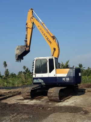 Komatsu Pc120-5 เครื่องเดิม ปั๊มเดิม ตัวเดินใหญ่ ใบ 70 cm. ไฟฟ้าตัด แอร์เย็น เอวแน่น ช่วงล่างดี เอกสารซื้อขาย