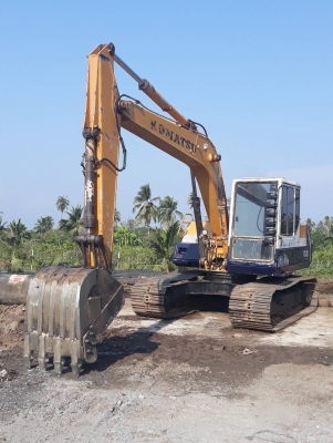 Komatsu Pc120-5 เครื่องเดิม ปั๊มเดิม ตัวเดินใหญ่ ใบ 70 cm. ไฟฟ้าตัด แอร์เย็น เอวแน่น ช่วงล่างดี เอกสารซื้อขาย