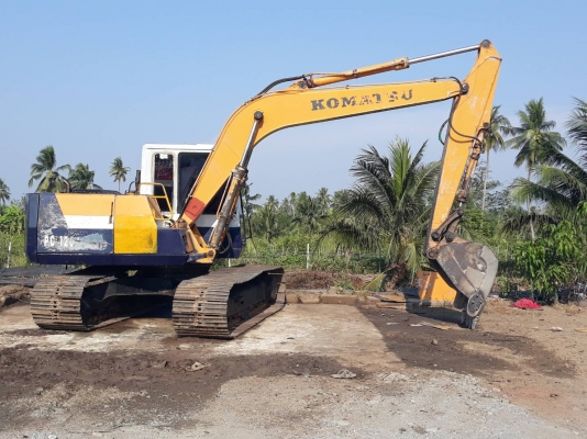 Komatsu Pc120-5 เครื่องเดิม ปั๊มเดิม ตัวเดินใหญ่ ใบ 70 cm. ไฟฟ้าตัด แอร์เย็น เอวแน่น ช่วงล่างดี เอกสารซื้อขาย