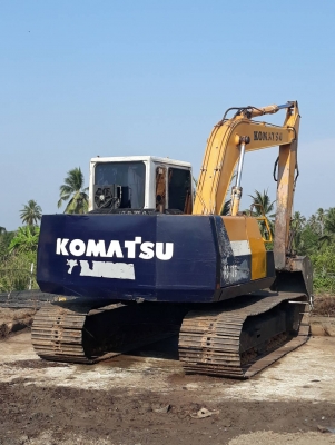 Komatsu Pc120-5 เครื่องเดิม ปั๊มเดิม ตัวเดินใหญ่ ใบ 70 cm. ไฟฟ้าตัด แอร์เย็น เอวแน่น ช่วงล่างดี เอกสารซื้อขาย