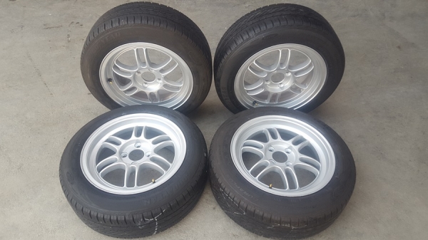 ล้อมือ2 Rpf1 ขอบ15 4รู100 ยาง185/60/15  4 ล้อ