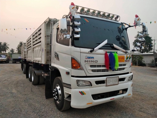 Hino 380 แรง ปี 57 แม่ลูกกระบะดัมพ์สามมิตร ลูกสามเพลา รถสวยเดิมพร้อมใช้งาน ทะเบียนพร้อม Hino 380 แรง ปี 57 แม่ลูกกระบะดัมพ์สามมิตร ลูกสามเพลา รถสวยเดิมพร้อมใช้งาน ทะเบียนพร้อม