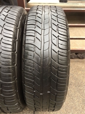 ยาง​ BF Goodrich​ 215​ 65 16 ปี18 ดอกเต็ม ไม่มี​ปะ​ เนื้อนิ่มๆ ใช้ยาว​ ราคา​ไม่​แพง​