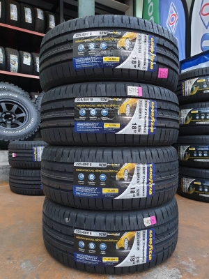ขายยางใหม่ GOODYEAR EAGLE F1 Asymmetric 2 (RUNFLAT) 225-40-18 ปี17 - MADE IN GERMANY - ราคาชุดละ 18,