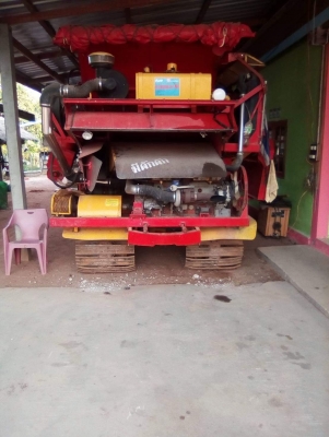 ขายรถเกี่ยวข้าว เกษตรพัฒนา เงินมี รุ่นใหม่ใหญ่กว่าเดิม6HE1เทอร์โบว์ ช่วงล่าง10เพลาใหญ่ เอกสารครบ จัดไฟแนนซ์ได้