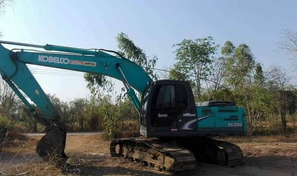 ขายรถขุดแบ็คโคSK200-8 ซุปเปอร์ โซ่เต็ม เอกสารเล่มทะเบียน เอวแน่น บูมสวยเดิม