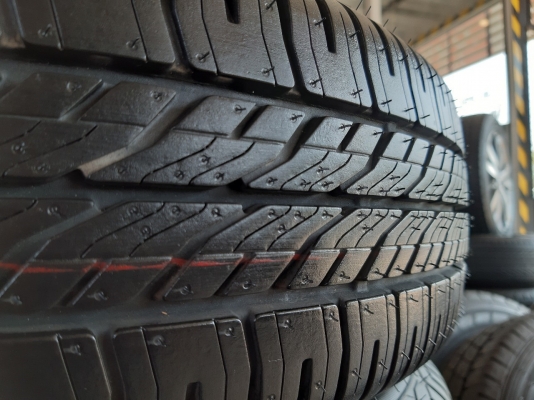 ล้อแม็กพร้อมยางฮอนด้า ถอดป้ายแดง ปี19 ขอบ15 4รู100