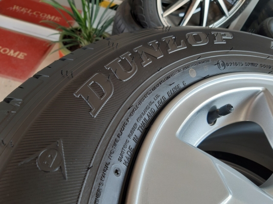 ล้อแม็กพร้อมยางถอดป้ายแดง ปี19 ไทรทัน ขอบ15 5รู114.3 ล้อแม็กพร้อมยางถอดป้ายแดง ปี19 ไทรทัน ขอบ15 5รู114.3