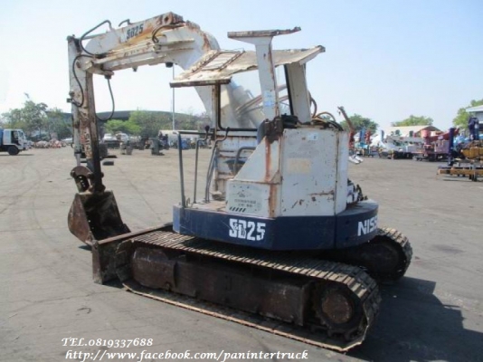 SALE* FROM JAPANรถขุดHANIX -S&amp;B25(เทียบเท่า:PC50UU-1) คอนโทรลลูกหมาก ,ปั๊มเฟือง ,แทรคเหล็ก ,มีเอกสารแจ้งจำหน่าย