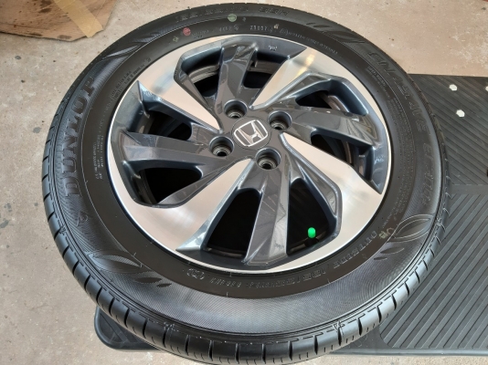 ล้อแม็กพร้อมยาง ปี17 ฮอนด้า ขอบ15 4รู100 ล้อแม็กพร้อมยาง ปี17 ฮอนด้า ขอบ15 4รู100