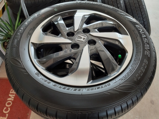 ล้อแม็กพร้อมยาง ปี17 ฮอนด้า ขอบ15 4รู100 ล้อแม็กพร้อมยาง ปี17 ฮอนด้า ขอบ15 4รู100