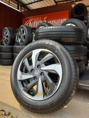 ล้อแม็กพร้อมยาง ปี17 ฮอนด้า ขอบ15 4รู100 ล้อแม็กพร้อมยาง ปี17 ฮอนด้า ขอบ15 4รู100