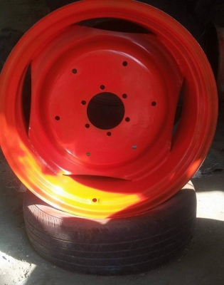 กะทะล้อ 12.4-24 พร้อมยาง