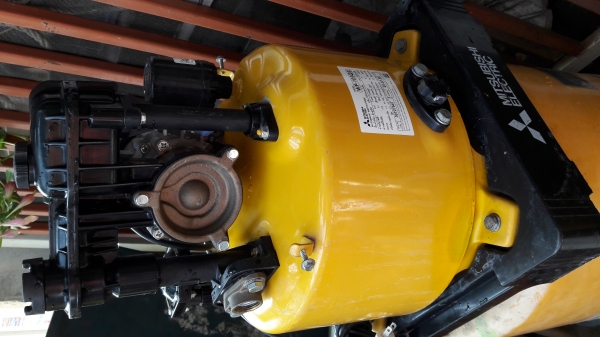 ขาย !! ปั้มน้ำถังอัตโนมัติ.มิตซู.ขนาด100w.พร้อมใช้งาน