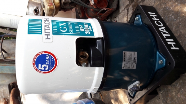 ขาย !! ปั้มน้ำถังอัตโนมัติ.ฮิตาชิ.ขนาด200w.พร้อมใช้งาน