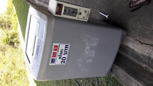 เครื่องซักผ้าหยอดเหรียญlg8kg. เครื่องซักผ้าหยอดเหรียญlg8kg.