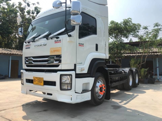 Isuzu 360 แรง ปี 56 สิบล้อหัวลาก สองเพลา รถสวยเดิมบาง ยางเต็ม พร้อมใช้งาน ทะเบียนพร้อม