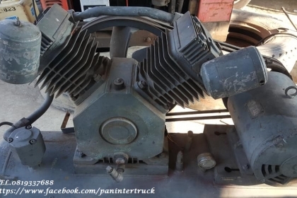 SALE*FROM JAPAN เครื่องปั๊มลมHITACHI :10แรงม้า*ได้ทั้งไฟ220V. ญี่ปุ่น*/ไฟโรงงาน440V. ญี่ปุ่น*/ไฟโรงงาน 3สาย.380V. ไทย*