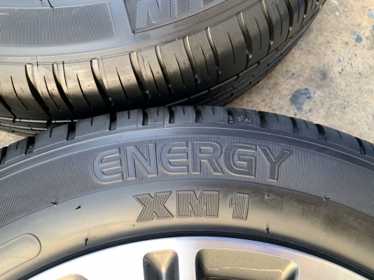 ล้อแม็กป้ายแดง Honda City ตัวท็อป ขอบ 15 พร้อมยางป้ายแดง 175-65-15 Michelin ลงพื้นปี 19 สวยกริ๊บๆ