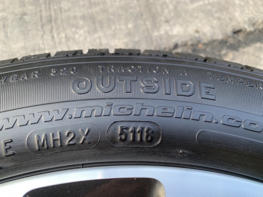 ล้อแม็กป้ายแดง Honda City ตัวท็อป ขอบ 15 พร้อมยางป้ายแดง 175-65-15 Michelin ลงพื้นปี 19 สวยกริ๊บๆ