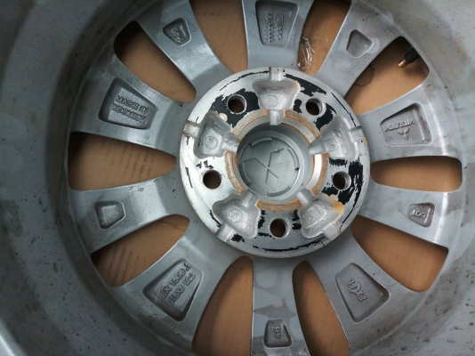 ล้อแม็ก mitsu x pander 5x114 ขอบ15x5.5 ถอดป้ายแดง