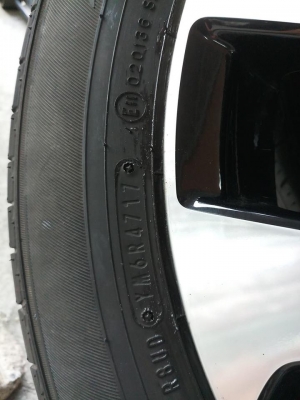 ล้อ civic ขอบ 16 ใส่ crv ได้ ล้อไม่มีรอยเบียด ยาง dunlop 215 55 16 ปลายปี17