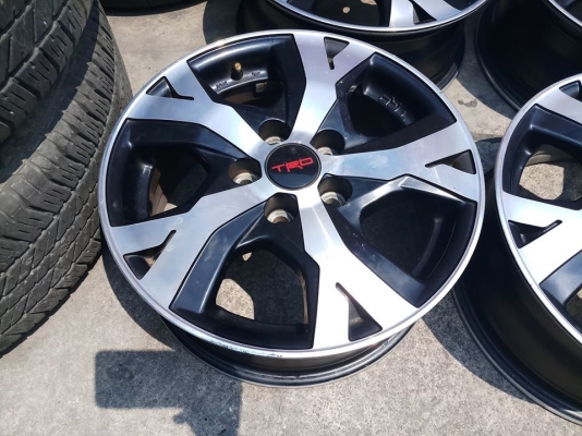 ล้อ Vigo TRD 16" แท้ เดิมๆ โรงงาน ไม่คด ไม่ดุ้ง ใส่ ReVo Innova ได้