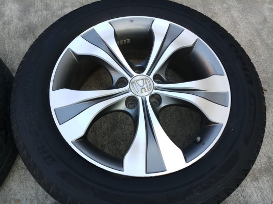 ล้อ Honda CRV ขอบ18 ยางบิสโตน 225 60 18 ปี17 ล้อ Honda CRV ขอบ18 ยางบิสโตน 225 60 18 ปี17