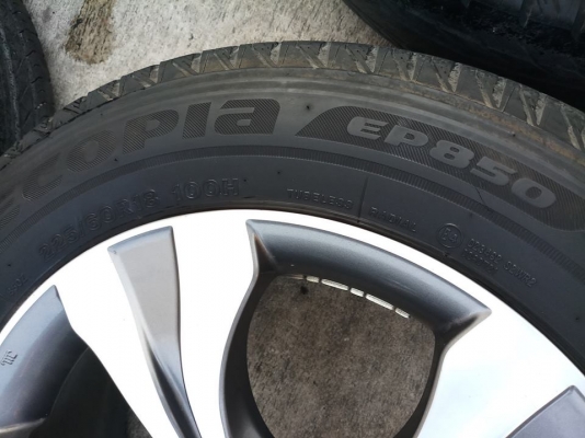 ล้อ Honda CRV ขอบ18 ยางบิสโตน 225 60 18 ปี17 ล้อ Honda CRV ขอบ18 ยางบิสโตน 225 60 18 ปี17