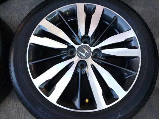 ล้อ Honda jazz ตัวท๊อปขอบ16 ยาง บิสโตน 185 55 16 ปี16