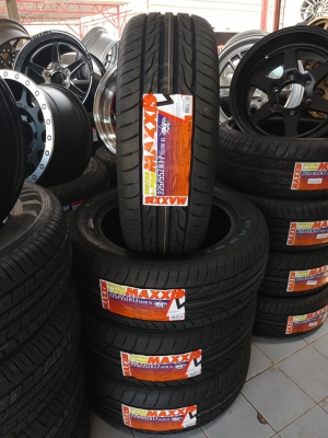 ยางใหม่แม็กซิส ไอโปร 225-55-17 ปี 19 สี่เส้น 8500 บาท