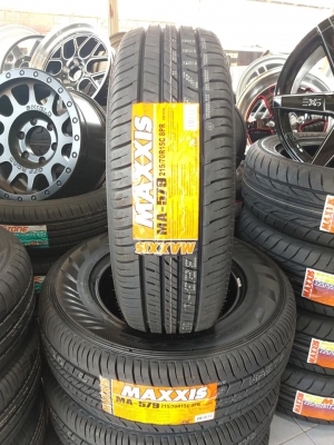 แม็กซิสยางไทย 215-70-15 ปี 19 สี่เส้น 7500 บาท