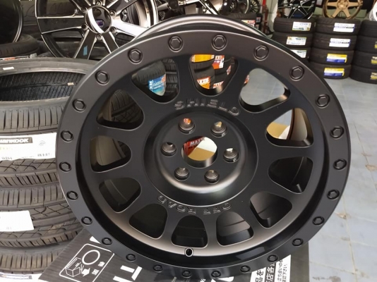 แม็กใหม่ลายระฆัง ขอบ 16 กว้าง 8.5 ตรงรุ่นนิสสัน นาวาร่า