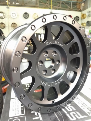 แม็กใหม่ลายระฆัง ขอบ 16 กว้าง 8.5 ตรงรุ่นนิสสัน นาวาร่า