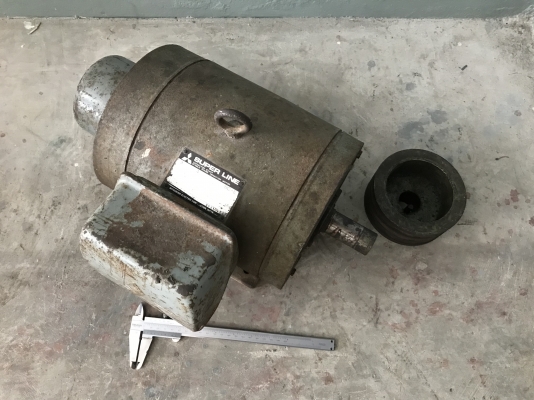 ขายมอเตอร์ไฟฟ้า Mitsubishi 3HP. 1450rpm. 220V ไฟบ้าน สภาพสวย หมุนนิ่มเดิมๆ พร้อมใช้งาน