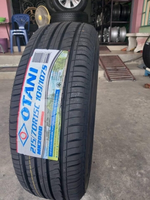 ขายยางใหม่ปี19 otani mk2000 ผ้าใบ8ชั้น 215/70r15