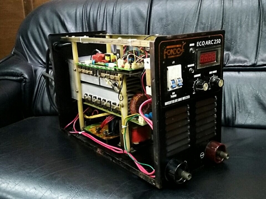 ตู้เชื่อมพลังสูง FONDOF ECO ARC 250 สินค้าคุณภาพ วงจรอเมริกา มีอะไหล่