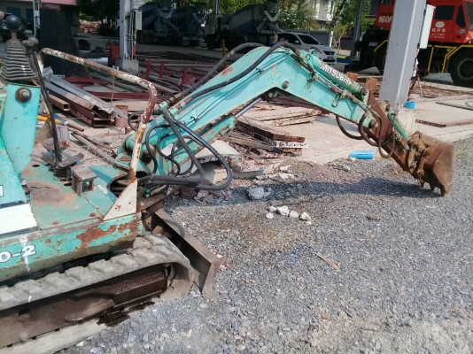 ขายแบคโฮมิตรซู M150-2 มีปุ้งกี๋ลายหัวแย๊กพร้อมหัวแย๊กราคา 96,000