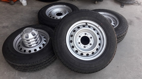 ขายล้อเหล็กป้ายแดง dmax 15"