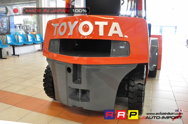 ขายรถโฟล์คลิฟท์มือสอง TOYOTA รุ่น 4FD25-22453 นำเข้าจากประเทศญี่ปุ่น 100\% ไม่เคยใช้งานในไทย ขายรถโฟล์คลิฟท์มือสอง TOYOTA รุ่น 4FD25-22453 นำเข้าจากประเทศญี่ปุ่น 100\% ไม่เคยใช้งานในไทย