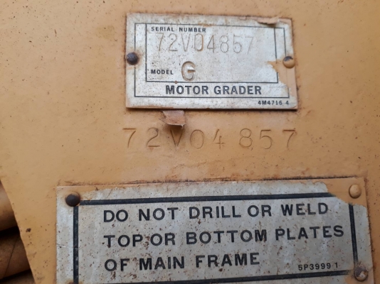 เจ้าของฝากขาย รถเกรด CAT 140G 72V ไม่มีเล่มทะเบียน รถพร้อมใช้งาน ราคาต่อรองได้