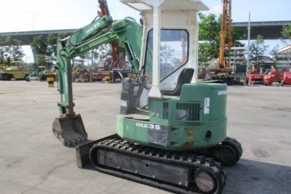 ขายรถแบคโฮ MITSUBISHI MX35 (สภาพดี ราคาถูก)