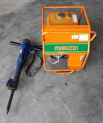 ขายเครื่องสกัดคอนกรีตแบบไฮดรอลิกยี่ห้อMARUZENเครื่องยนต์เบนซินRobinEH 17 OHV ขนาด 6แรงสภาพสวย พร้อมต